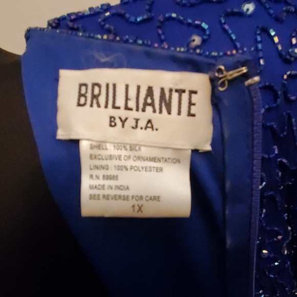 Fully Beaded Full-Length Formal - by Brilliante - Picture 7 of 8